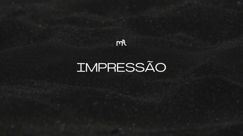 O QUE É IMPRESSÃO